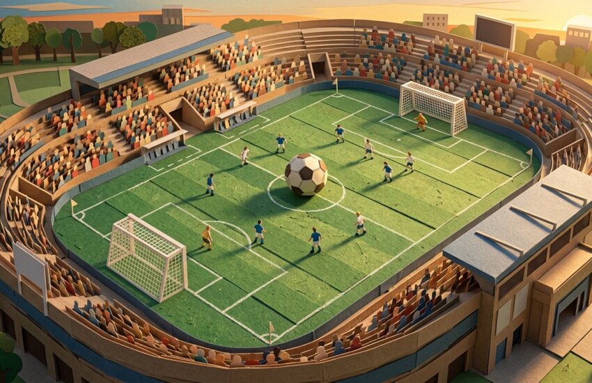 Catatan pasaran bola handicap di atas meja kerja